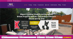 Desktop Screenshot of mhlestateagents.co.uk